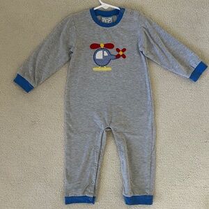 Three Sisters helicopter romper 2T